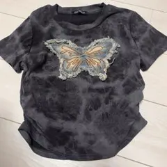 SPRAY PREMIUM 蝶々モチーフ Tシャツ