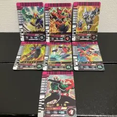 仮面ライダーガンバライド No.1〜No.6 まとめ売り