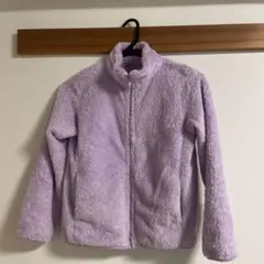 薄紫フリースジャケット