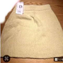 Darich ダーリッチ タグ付新品未使用 ミニスカート イエロー フリーサイズ