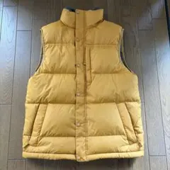 L.L.Bean ダウンベスト　イエロー