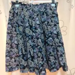 rienda 花柄シフォンフレアスカート ！M！　未使用.タグ付き！のサムネイル