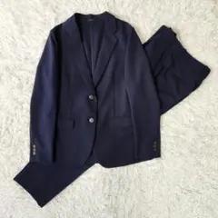 ✨美品✨ユニクロ 感動シリーズ ジャケットパンツ セットアップ上M下Sのサムネイル