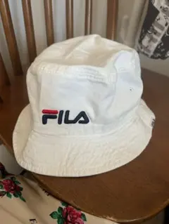 FILA バケットハット ホワイト 58cmのサムネイル