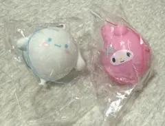 サンリオ　ぷにぷにバルーンキーチェーン　シナモロール　マイメロディ