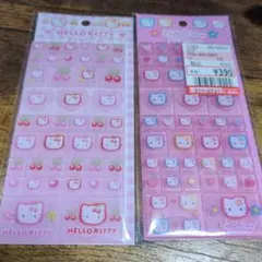 正規品キティタイルシール2枚セット