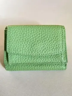 イタリアンレザー　三つ折り財布