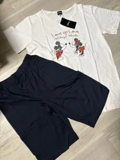 ディズニー パジャマ 上下セット レディース