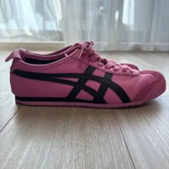 オニツカタイガー　メキシコ66 ピンク