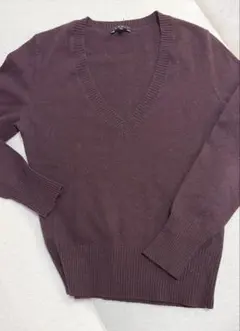 美品 Theory セオリー カシミヤ 100% Vネックセーター