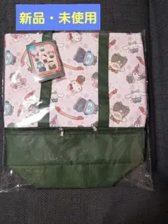 サンリオキャラクターズ もふ耳レトロロリヰタ保冷ポケット付き2段トートバッグ