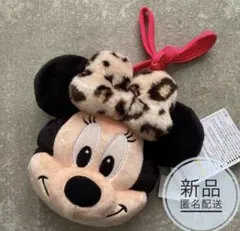 ディズニー　レオパード　ショルダーバッグ　ヒョウ柄　豹柄　茶色　ミニー　アニマル
