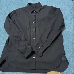 UNIQLO +J ブラック 長袖シャツ Mサイズ 美品のサムネイル