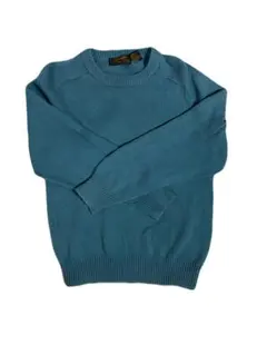 Eddie Bauer クルーネックセーター M ターコイズ　80s