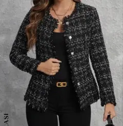 SHEIN ツイードジャケット