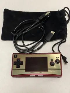 ゲームボーイミクロ レッド 専用ポーチ付き