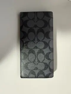 COACH 長財布 シグネチャー ブラック