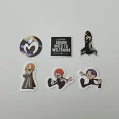 Mrs.GREEN APPLE ステッカー ゼンジン 6枚 セット