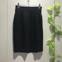 美品 ノーベスパジオ タイトスカート M 黒 上品 シルエット 美脚 冠婚葬祭のサムネイル