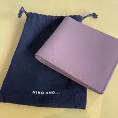 NIKO AND... 二つ折り財布　値段交渉、即購入可