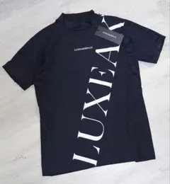 新品Lサイズ ビッグロゴ モックネック半袖Tシャツ ゴルフ ゴルフウェアのサムネイル