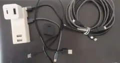 USB充電器3個（ケーブル付属）