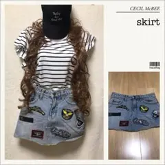 CECIL McBEEデニムスカート♡