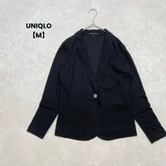 UNIQLO/テーラードジャケット/M/黒/シンプル/オフィス/綺麗めのサムネイル