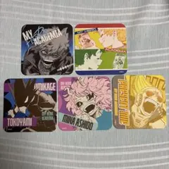 ヒロアカ　アートコースター　荼毘　爆豪　緑谷