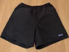 5インチpatagonia バギーズショーツ メンズSサイズ ブラック　黒のサムネイル
