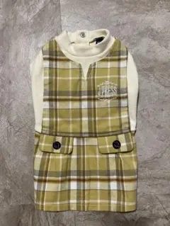 J.PRESS チェック柄ジャンスカワンピース　SSサイズ　最終値下げ