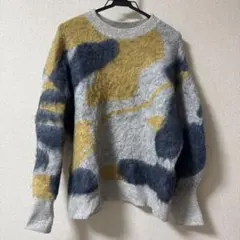 Ungrid シャギージャガードニット