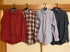超お得！！トミーヒルフィガーのシャツ4点セット