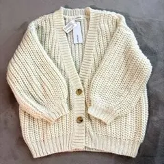 新品未使用　LEPSIM アイボリー カーディガン Fサイズ