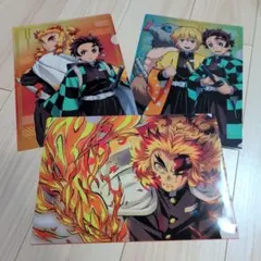 鬼滅の刃 クリアファイル3枚セット