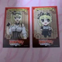 フェアリーテイル プリンセスカフェ ルーシィ クリアカード カード