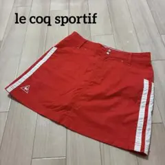 le coq sportif ゴルフスカート レッドのサムネイル
