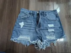 SHEIN デニムショートパンツ 12-13Y
