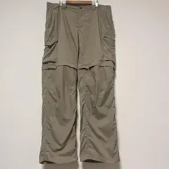 コロンビア columbia 2way ナイロン カーゴパンツ W38 ワイド