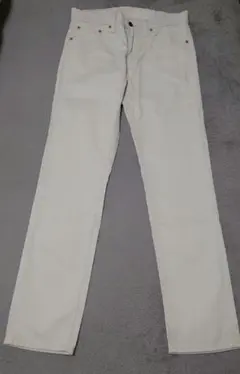 リーバイス511 オフホワイトデニム