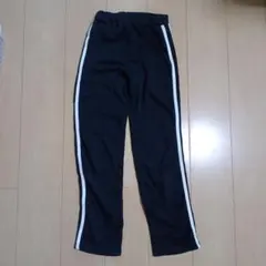 裏起毛　ライン入りパンツ