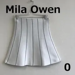 値下　C0617A11【Mila Owen】ストライプ柄フレアスカートのサムネイル