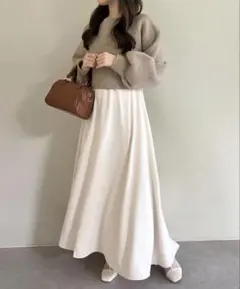 one after another マルチウェイニットセットワンピース