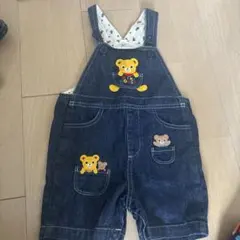 miki house デニムオーバーオール 90サイズ
