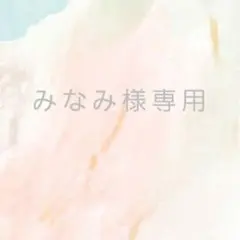 みなみ様専用　デザイン確認用