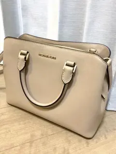 マイケルコース　ショルダーバッグ　ベージュ