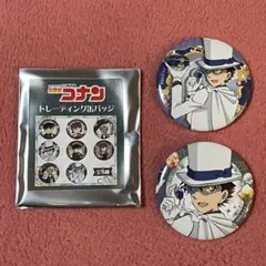 送料込 名探偵コナン ジュエル 怪盗キッド 黒羽快斗 トレーディング 缶バッジ