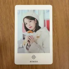 NiziUアヤカJYPポップアップ2025フォトカード