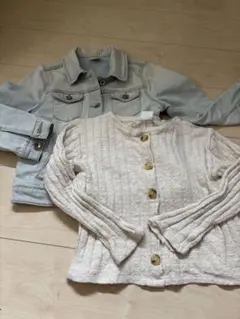 ZARA ザラ　デニムジャケット　長袖トップス　130