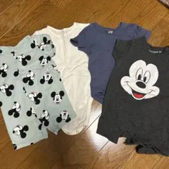 H&M ベビーロンパースセット　4枚